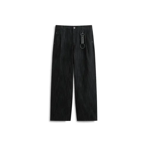 PEACEBIRD MEN Jeans Men's Denim Dark Gray