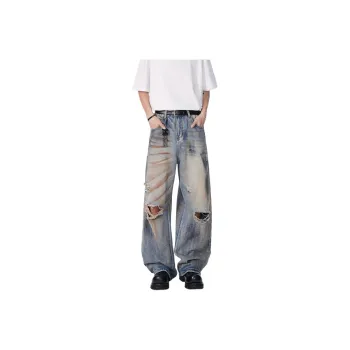 ROOMBOSE Jeans Unisex Vintage Blue