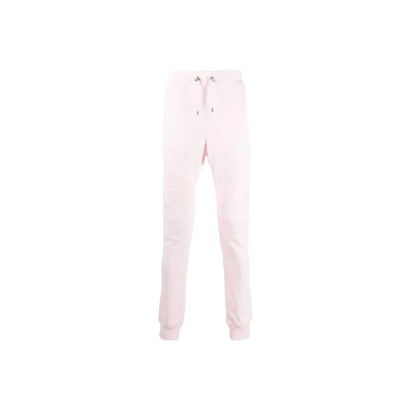 BALMAIN Knitted Sweatpants Men Pink-0