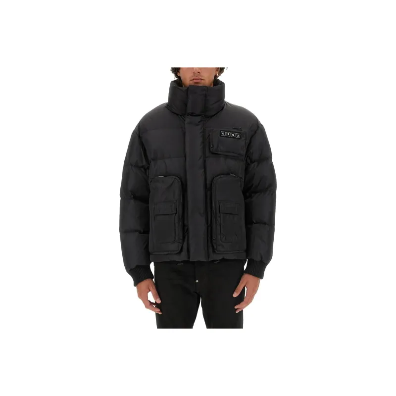 DSQUARED 2 High Neck Quilted Puffer Jacket-0