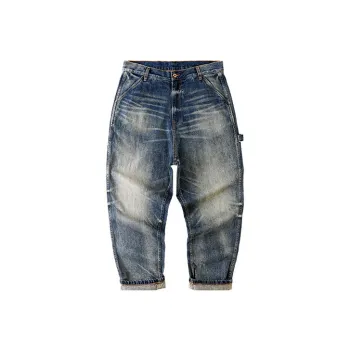 TEKABLU Jeans Men Denim Blue