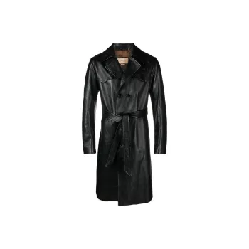 GUCCI Belted Trench Coat