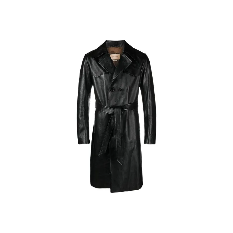 GUCCI Belted Trench Coat-0