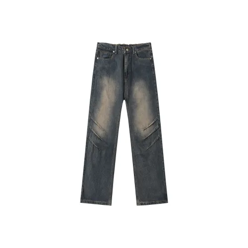 Michael Rock Jeans Unisex Black Blue