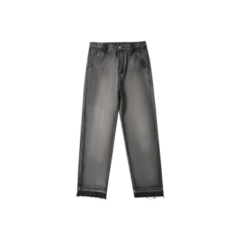 MISTEEZ Straight Jeans Spring Summer Fall And Winter Unisex