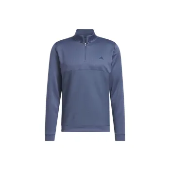 Adidas Free Shipping With AdiClub Ultimate365 Textured Quarter-Zip Top
