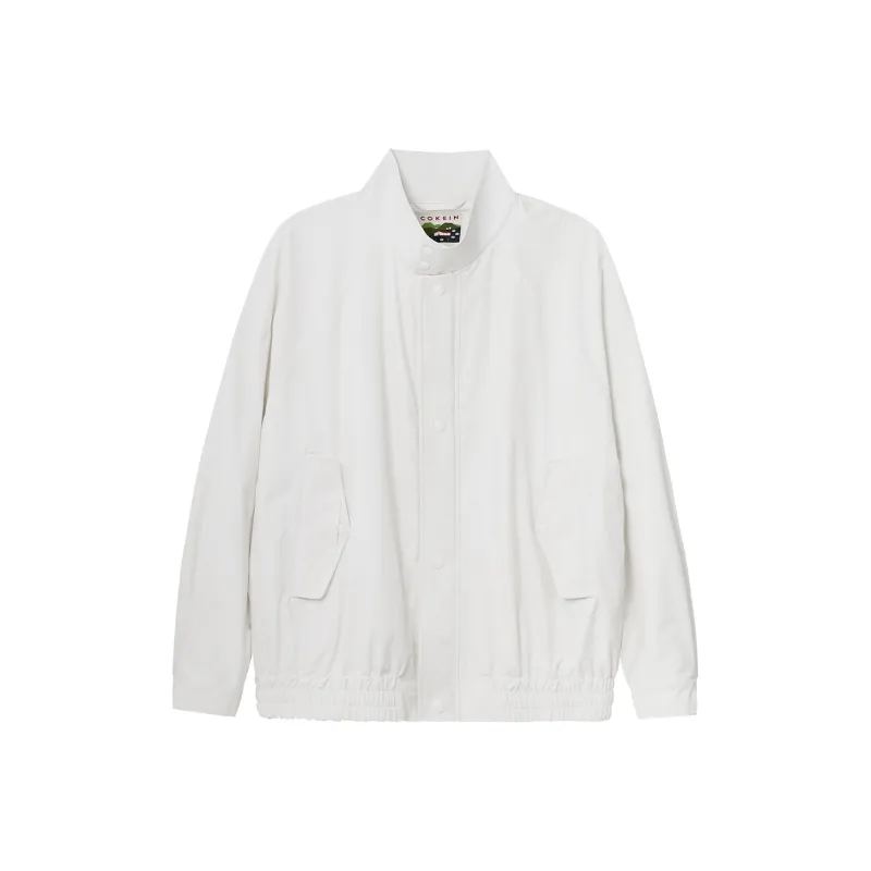 COKEIN Jackets Coats Men's White-0