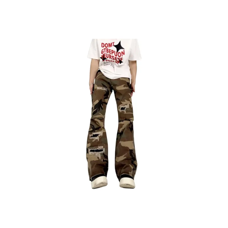 HELEH Jeans Unisex Camouflage-0