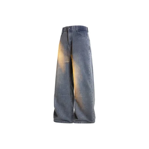 T IRA Jeans Unisex Ink Splatter Black