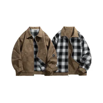 MEXICAN Jackets Coats Unisex Burgundy