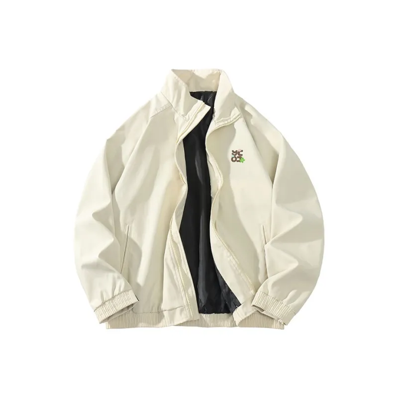 YOSICIL Jackets Coats Unisex Burgundy-5