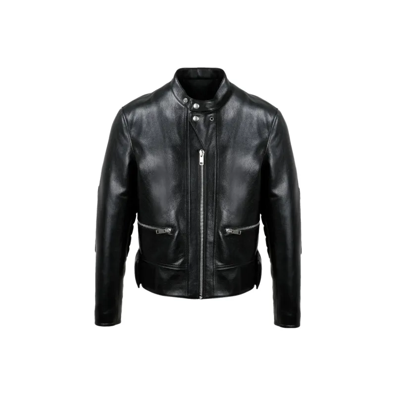 GIVENCHY SS23 Leather Jacket Men's Black-0