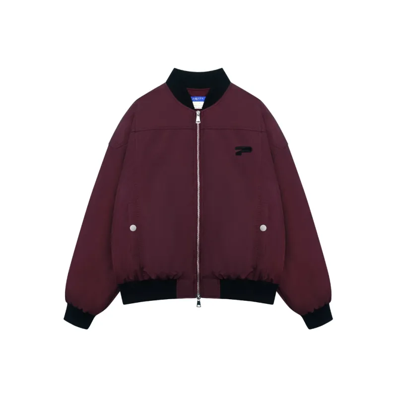 PMET Cleanfit Trendy Loose Fit Cropped Silhouette MA1 Flight Coat Unisex-4