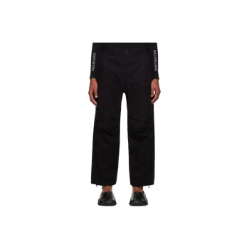 Balenciaga Cargo Pants Regular Fit Men's Black