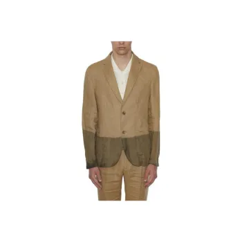 DANIELE ALESSANDRINI Jackets & Coats Men's Mud Brown