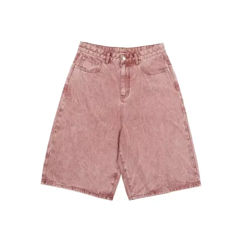 Crying Center Jeans Unisex Orange Pink