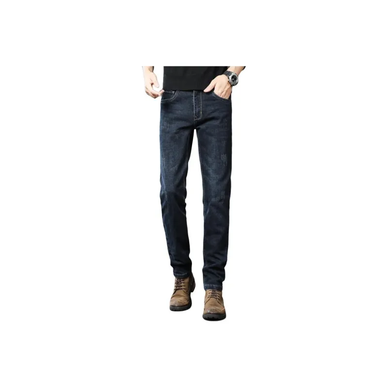 Tonlion Jeans Unisex Blue Black-0