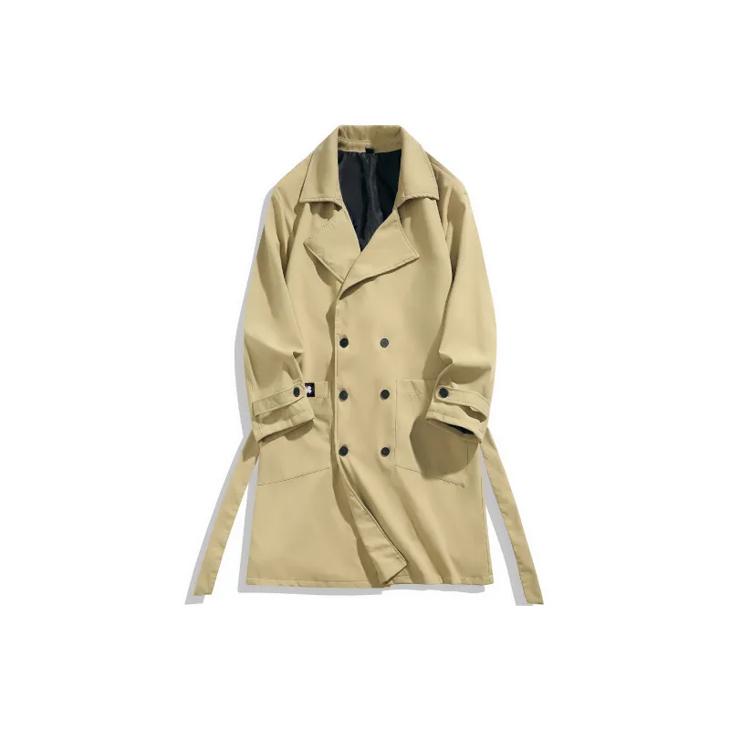 BLACK CLOVER Trench Coat Unisex-5