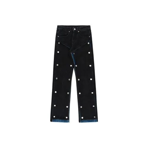 XINYINSU Jeans Unisex Black
