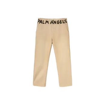 PALM ANGELS Seasonal Logo Chinos Pants