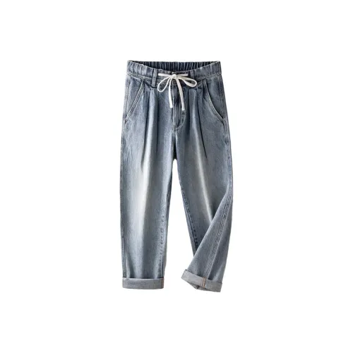FAIRWHALE Jeans Men's Denim Blue