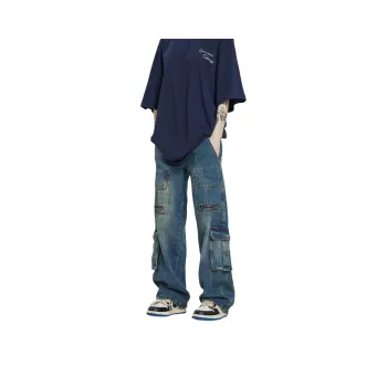 Pirkadat Jeans Unisex Blue
