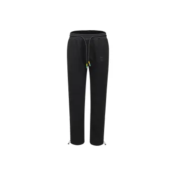 Valeria Obbaco Straight Sports Pants Unisex Black