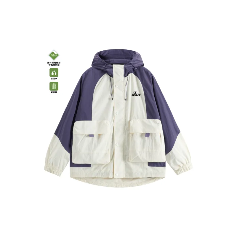 Hurley Windbreaker Jackets Unisex-5