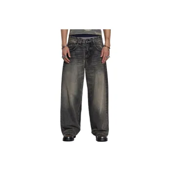 Jaded London Jeans Men's Black Gray Color