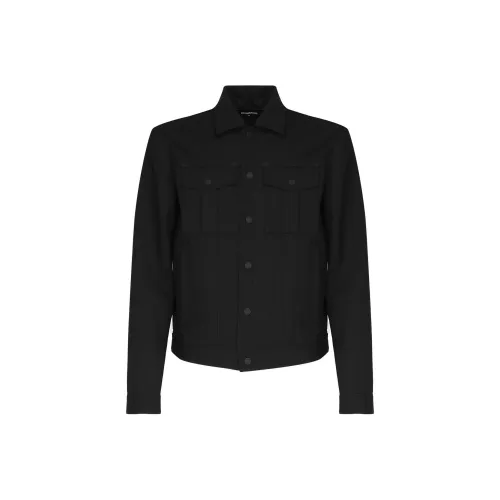 DSQUARED 2 Long Sleeved Press Stud Jacket