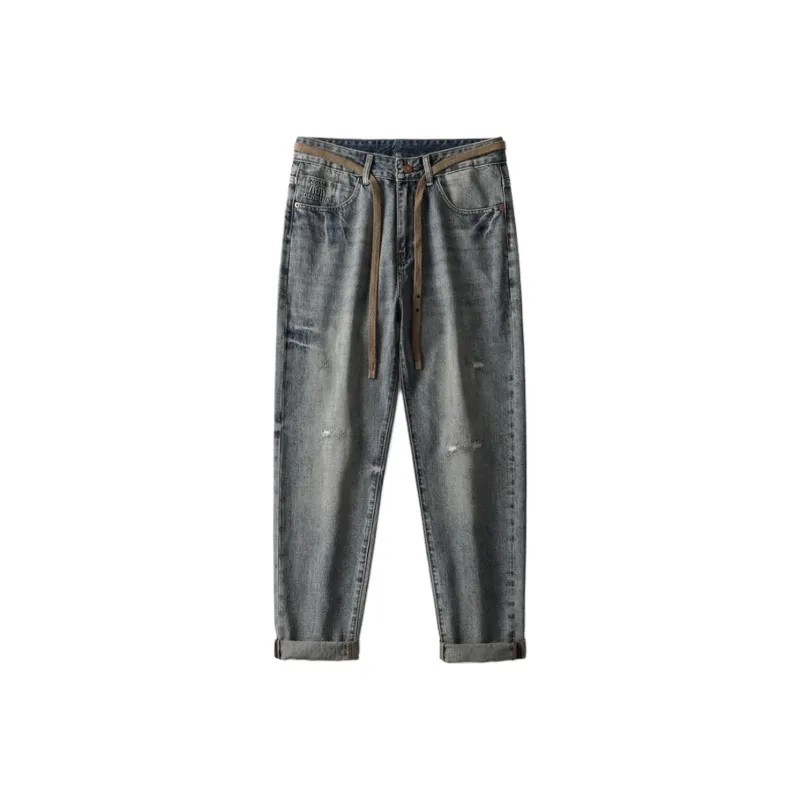 FAIRWHALE Jeans Unisex Light Blue-0