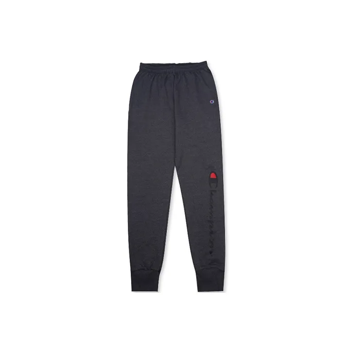 Champion Knitted Sweatpants Unisex Dark Gray-0