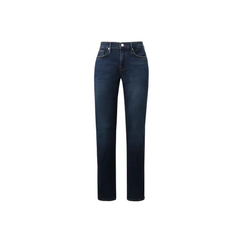 FRAME Slim Fit Cropped Jeans
