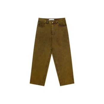POLAR SKATE CO SS25 Jeans Men's Yellow Black