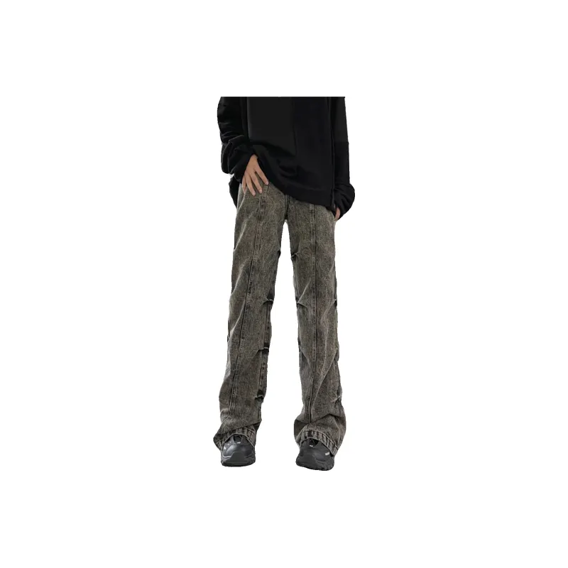 NVRFRGT Jeans Unisex Black-0