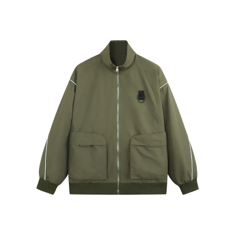 Endless Abyss Jackets Coats Unisex Army Green-0