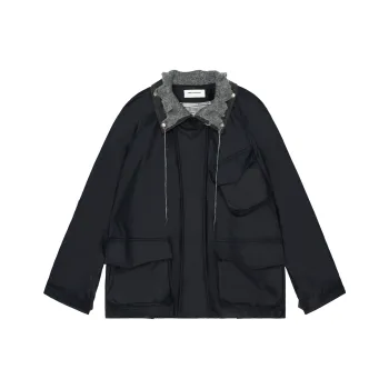 SIMPLE PROJECT Jackets Coats Unisex Gray