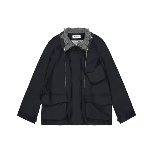 SIMPLE PROJECT Jackets Coats Unisex Gray