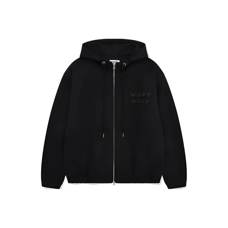 Wacky Willy FW24 Jackets Coats Unisex Black-0