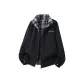 Black (Reversible Plaid with Floral LOGO)