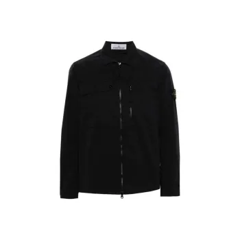 STONE ISLAND Compass badge Shirt Jacket