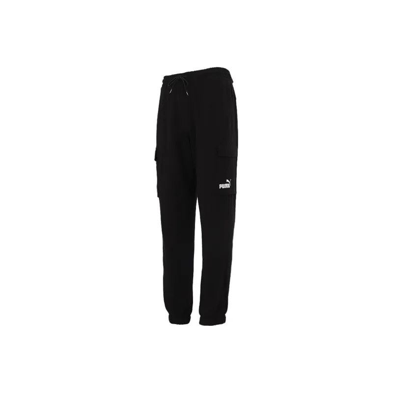 PUMA Running Training Knitted Sports Pants Men's Black-0
