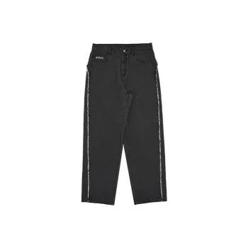 NERDY Straight Jeans Unisex Black
