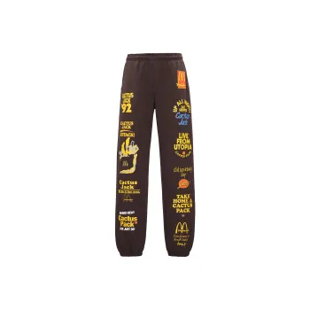 Travis Scott X McDonald's Sticker Bomb Sweatpants