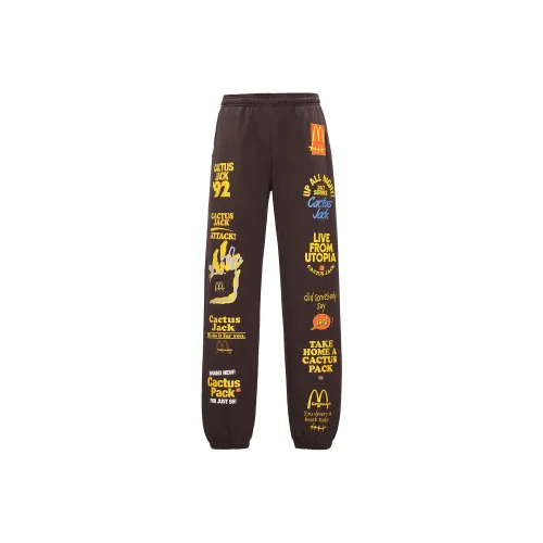 Travis Scott X McDonald's Sticker Bomb Sweatpants