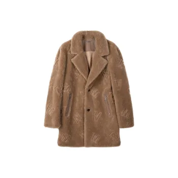 DAVID NAMAN Furs Men Camel