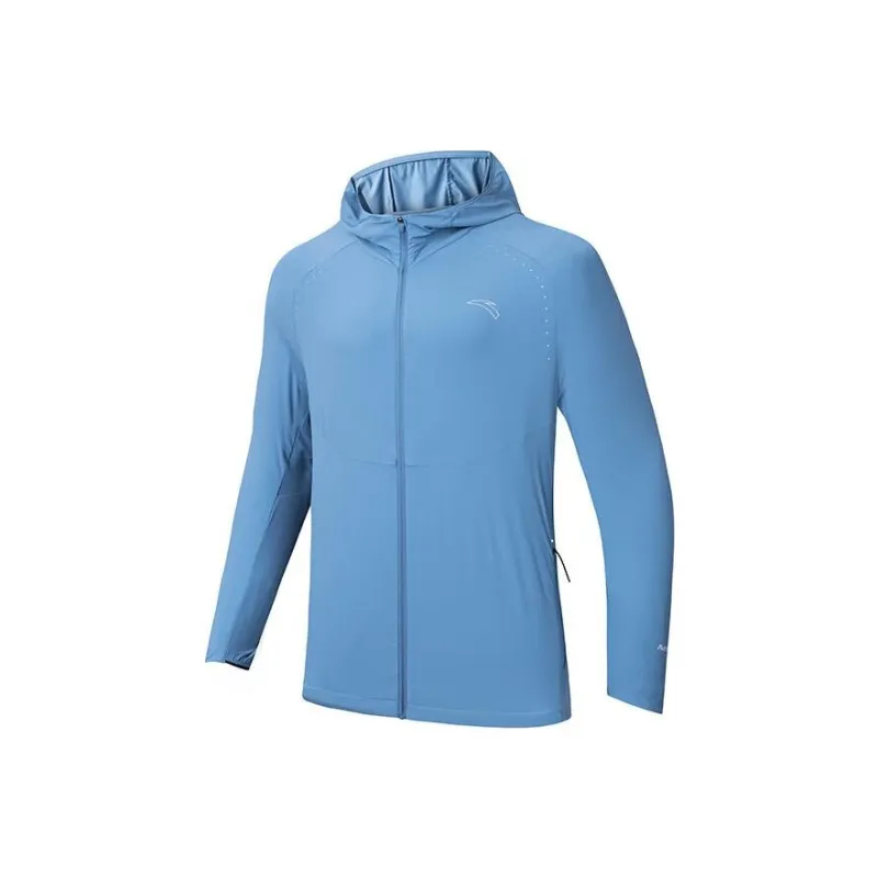 Anta Running Collection Jackets Coats Men's Morning Light Blue-0