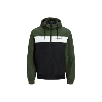 JACK JONES· Bomber Jacket Jackets & Coats Men's Green