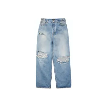 Balenciaga Destroyed Baggy Jeans