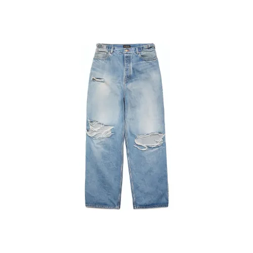 Balenciaga Destroyed Baggy Jeans